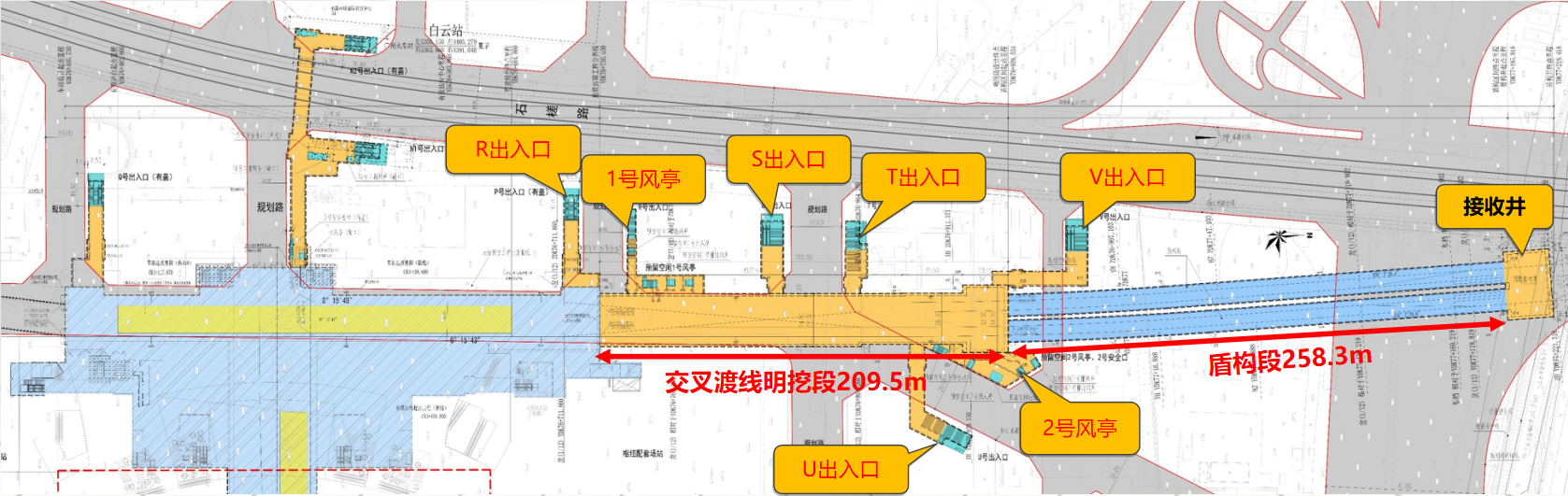 yyyyyy 以定制化方案破解施工难题,森林舞会网页版机器超大直径盾构机助力广州芳白城际项目建设