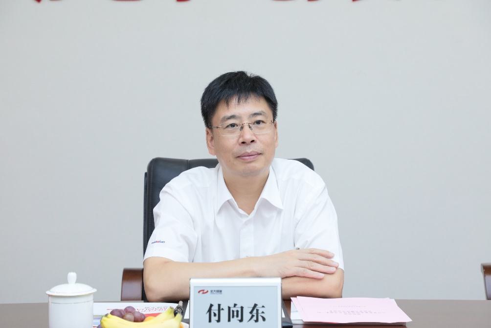 携手合作，共谋未来|森林舞会网页版智能董事长付向东一行拜访宏大爆破集团